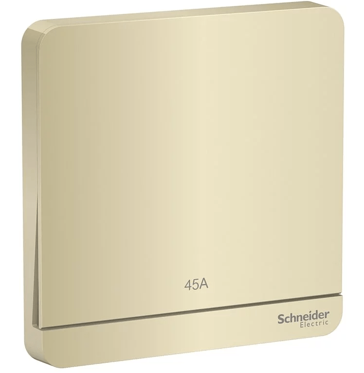 奐尚系列 Schneider 施耐德 A電制面板 45A燈曲 E8331D45N