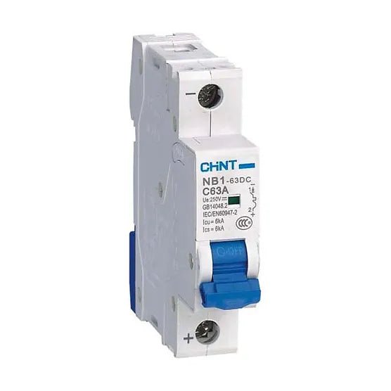 正泰 CHNT 1P MCB NB1-63 6kA C Type 微型斷路器