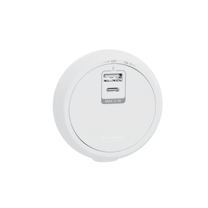 施耐德電氣 Easy Series 明裝式電力軌道 Type A+C USB模組 月影白(WE)
