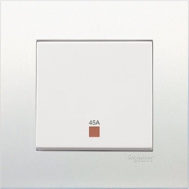 Schneider Electric 施耐德電氣 Vivace 元雅系列(KB) 45A 單位雙極掣連LED指示燈(45A燈曲) KB31DR45N_WE