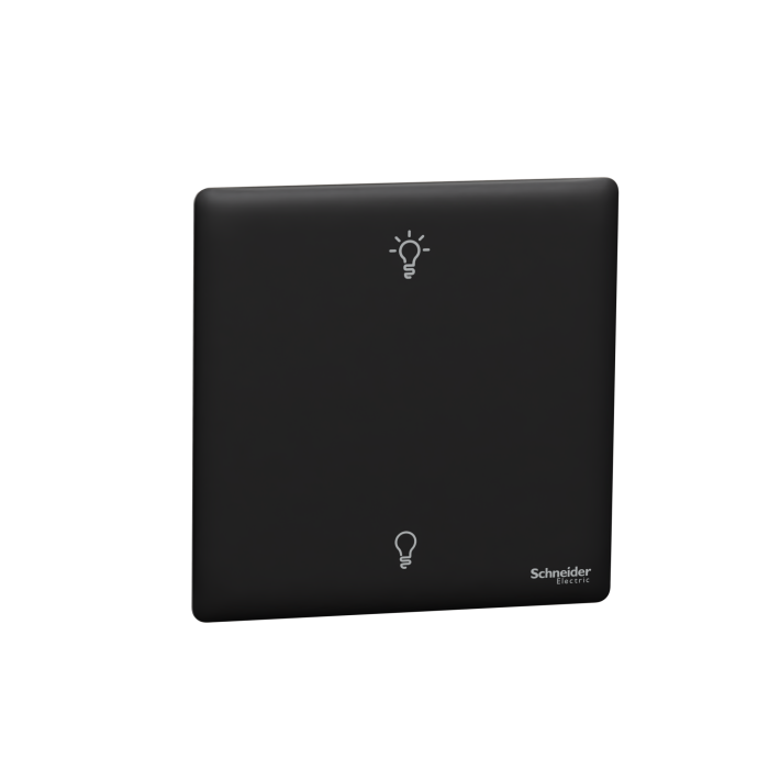 Unica X 不銹鋼系列 曜石黑 250W 單位雙控光暗掣 NUX31RUD250_JB
