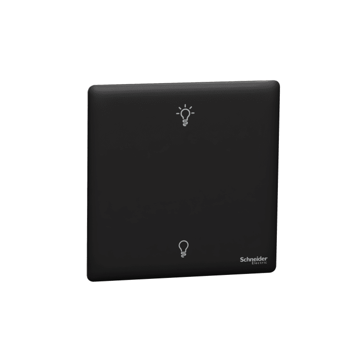 Unica X 不銹鋼系列 曜石黑 250W 單位雙控光暗掣 NUX31RUD250_JB