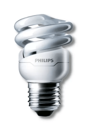 Philips 飛利浦 Mini Tornado 小旋風 螺旋型節能燈泡 8W E27 慳電膽