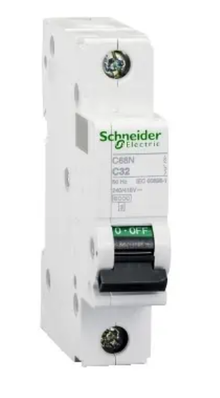 施耐德 Schneider 1P MCB C68N 單極微型斷路器 C-curve