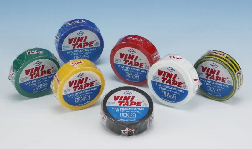 DENKA VINI-TAPE  電線膠布 (10卷裝) VINI-TAPE #102 (10 pieces)