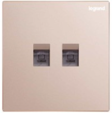 Legrand 羅格朗 Galion 系列  兩位RJ45 5e類數據插座(2位Cate5E電腦)