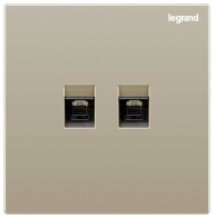 Legrand 羅格朗 Galion 系列  兩位RJ45 5e類數據插座(2位Cate5E電腦)