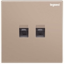 Galion 系列  兩位RJ45 5e類數據插座(2位Cate5E電腦)
