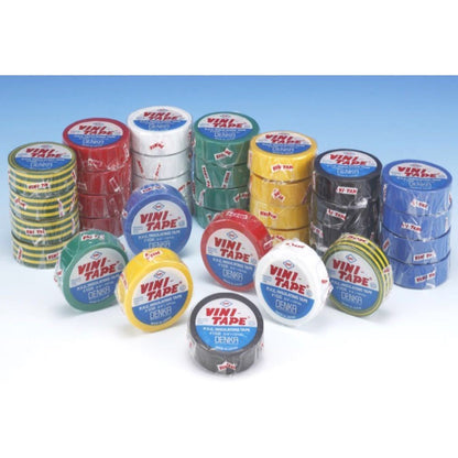 DENKA VINI-TAPE  電線膠布 (10卷裝) VINI-TAPE #102 (10 pieces)