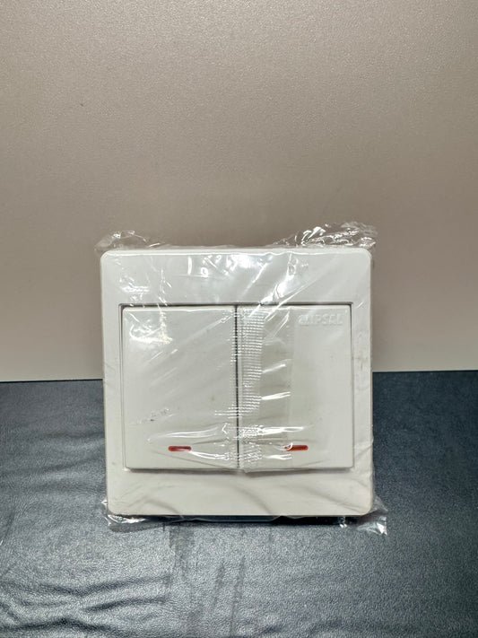 E2000 有燈 兩位開關掣