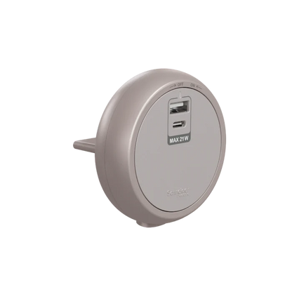 施耐德電氣 Easy Series 明裝式電力軌道插座模組