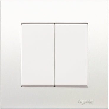 Schneider Electric 施耐德電氣 Vivace 元雅系列(KB) 16AX 兩位雙控開關掣連(2吐制) KB32_WE