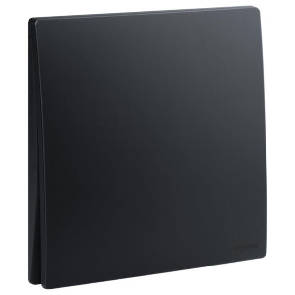 Legrand Mallia Senses 系列 子夜黑 單位單控開關掣  (1位制) 2810 00 MB