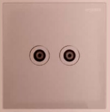 Legrand 羅格朗 Galion 系列 兩位電視/收音機天線主板插座(TV/FM蘇)
