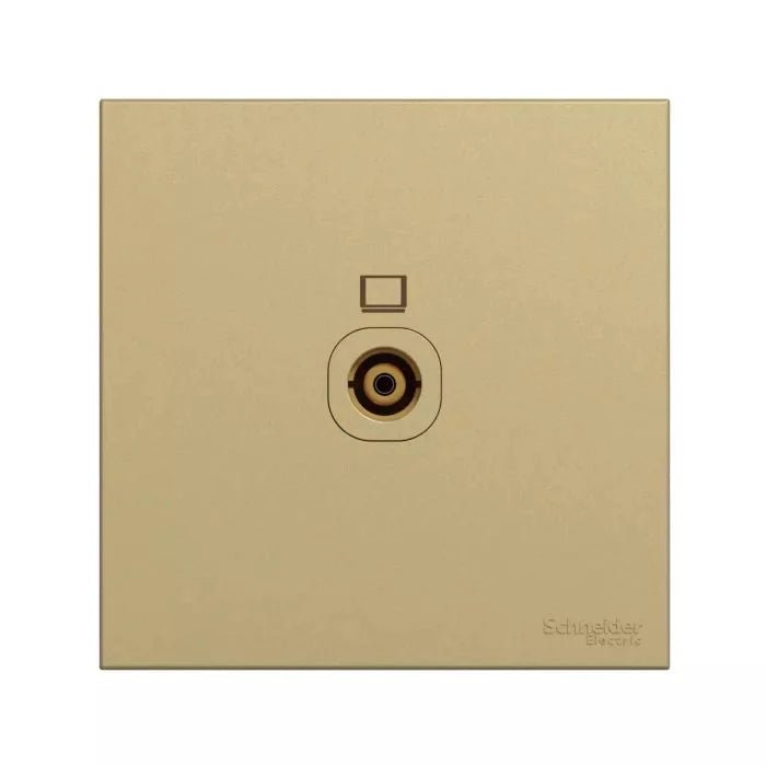 奐然系列 AvatarOn C 單位電視天線插座 沉醉金 (單TV蘇) E8731TV_WG