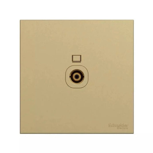 奐然系列 AvatarOn C 單位電視天線插座 沉醉金 (單TV蘇) E8731TV_WG