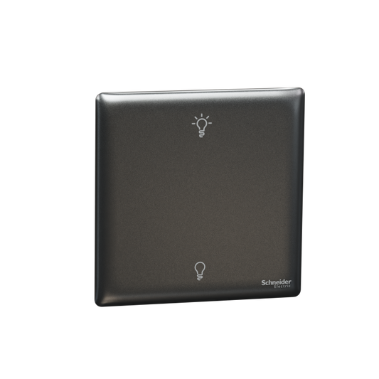 Unica X 不銹鋼系列 石墨灰 250W 單位雙控光暗掣 NUX31RUD250_DG
