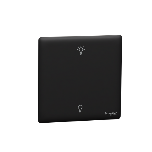 Unica X 不銹鋼系列 曜石黑 250W 單位雙控光暗掣 NUX31RUD250_JB