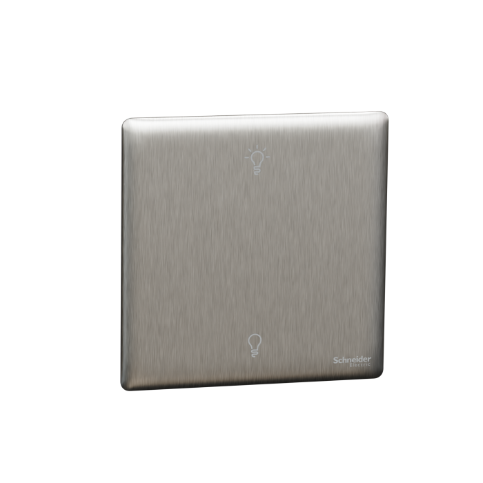 Unica X 不銹鋼系列 炫星銀 250W 單位雙控光暗掣 NUX31RUD250_SS